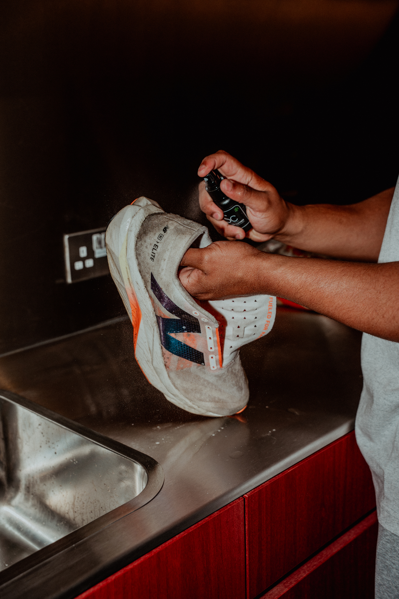 In-store footwear care service